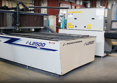 2 Axis Laser I-Machine L2500 max cutting 4'X8'X.25" thick
